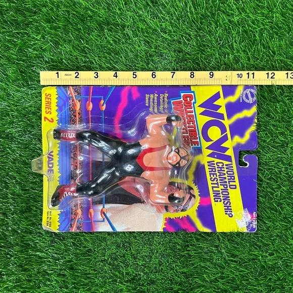 *WCW Vintage OSFTM Series 2 1994 Big Van Vader Figure RARE VHTF - Picture 14 of 15